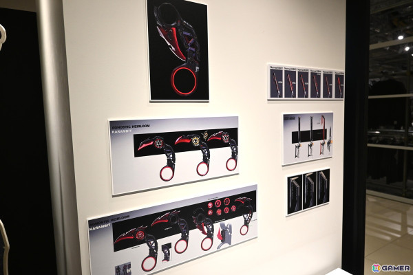「Apex Legends Gallery ＋ POP UP STORE」内覧会でスパレジェや武器のレプリカ展示に興味津々！小さなサイズ感で可愛らしいネッシーのキーホルダーにも一目ぼれの画像