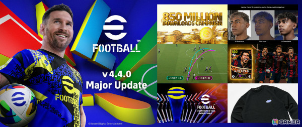 「eFootball」累計8.5億DL突破を記念して新アイテム配布などのキャンペーンが開催！対応する全ての家庭用ゲーム機とPCでのクロスプレイも実装の画像1