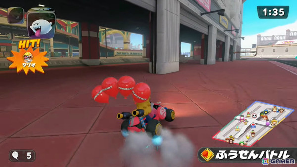 「マリオカート ワールド」新コースやチャージジャンプ、リワインドなどの新アクション、料理をテイクアウトできるお店「Yoshi's」などゲームの魅力を一挙紹介！の画像65