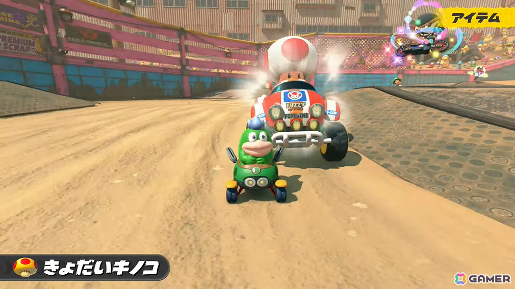 「マリオカート ワールド」新コースやチャージジャンプ、リワインドなどの新アクション、料理をテイクアウトできるお店「Yoshi's」などゲームの魅力を一挙紹介!の画像