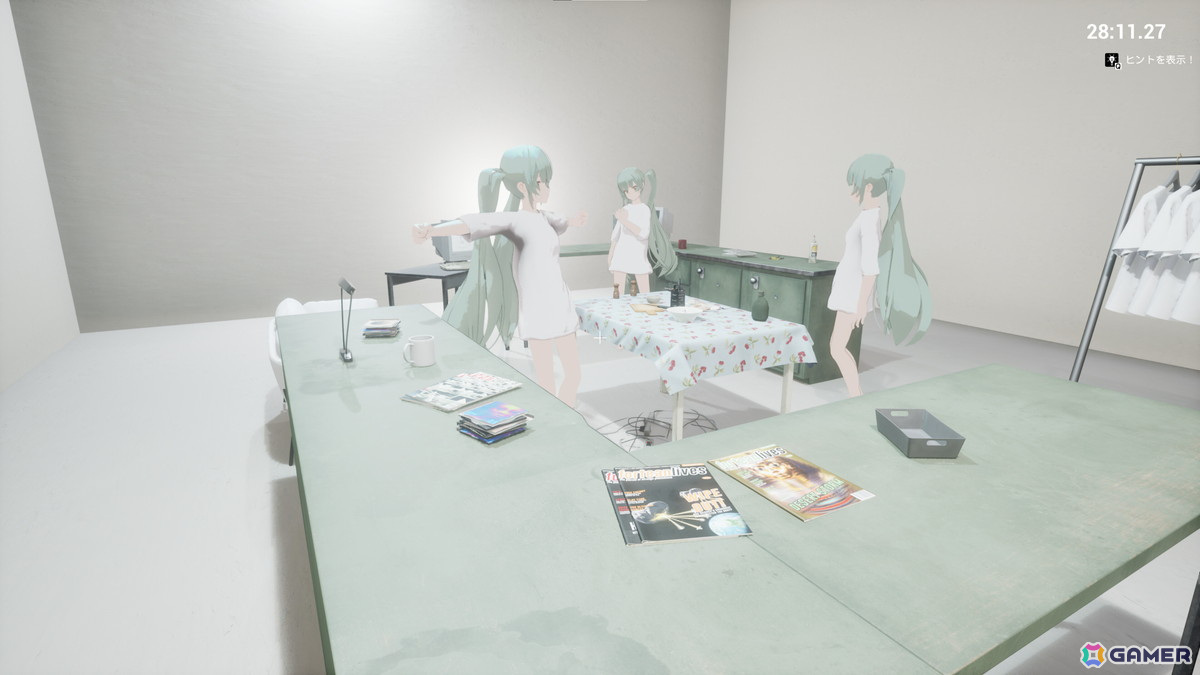 初音ミクを操作する体験型脱出×MVゲーム「KOEGASURU」がSteamで4月25日に無料配信！ゲームプレイの様子が“あなただけのMV”にの画像