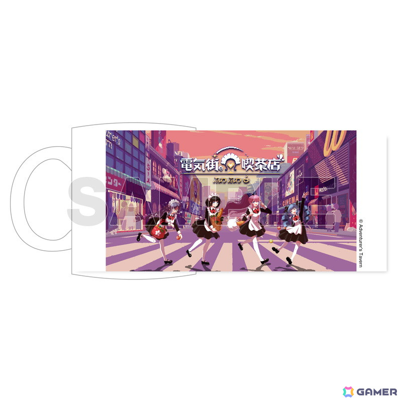 「電気街の喫茶店」がポップアップストアが4月29日よりゲーマーズなんば店とゲーマーズオンラインショップにて開催!アクスタ、缶バッジ、デスクマットなどを販売の画像