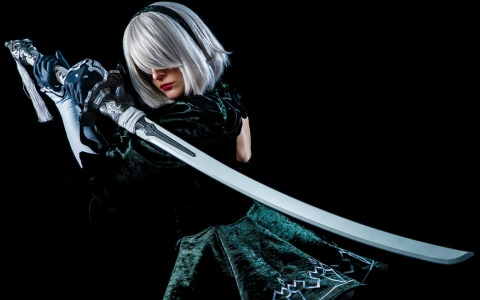 NieR:Automata PLAY ARTS改」にA2が登場！短髪、叫び顔など付属