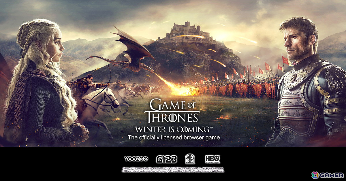 「ゲーム・オブ・スローンズ」の世界を楽しめるストラテジーゲーム「Game of Thrones Winter is Coming」G123で正式サービス開始！の画像