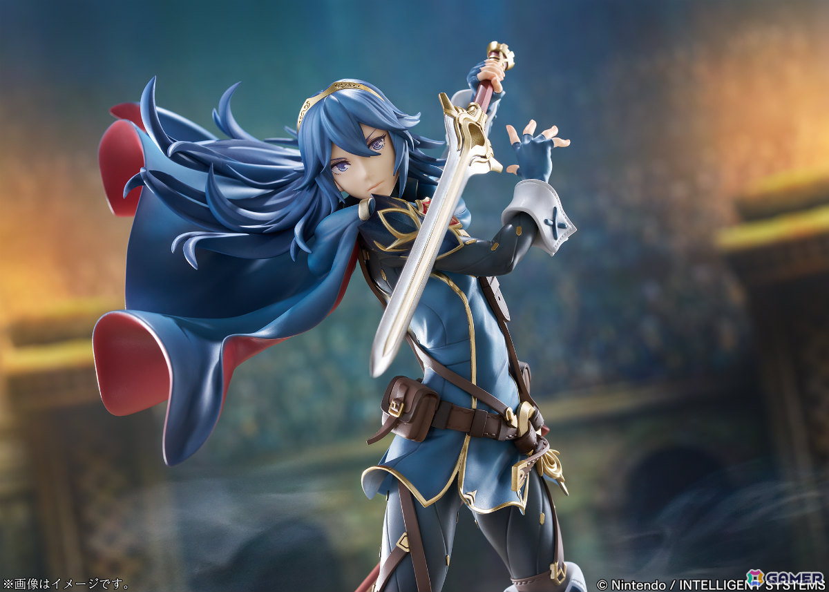 「ファイアーエムブレム 覚醒」のルキナが1/7スケールフィギュアで登場!仮面姿のパーツも付属の画像