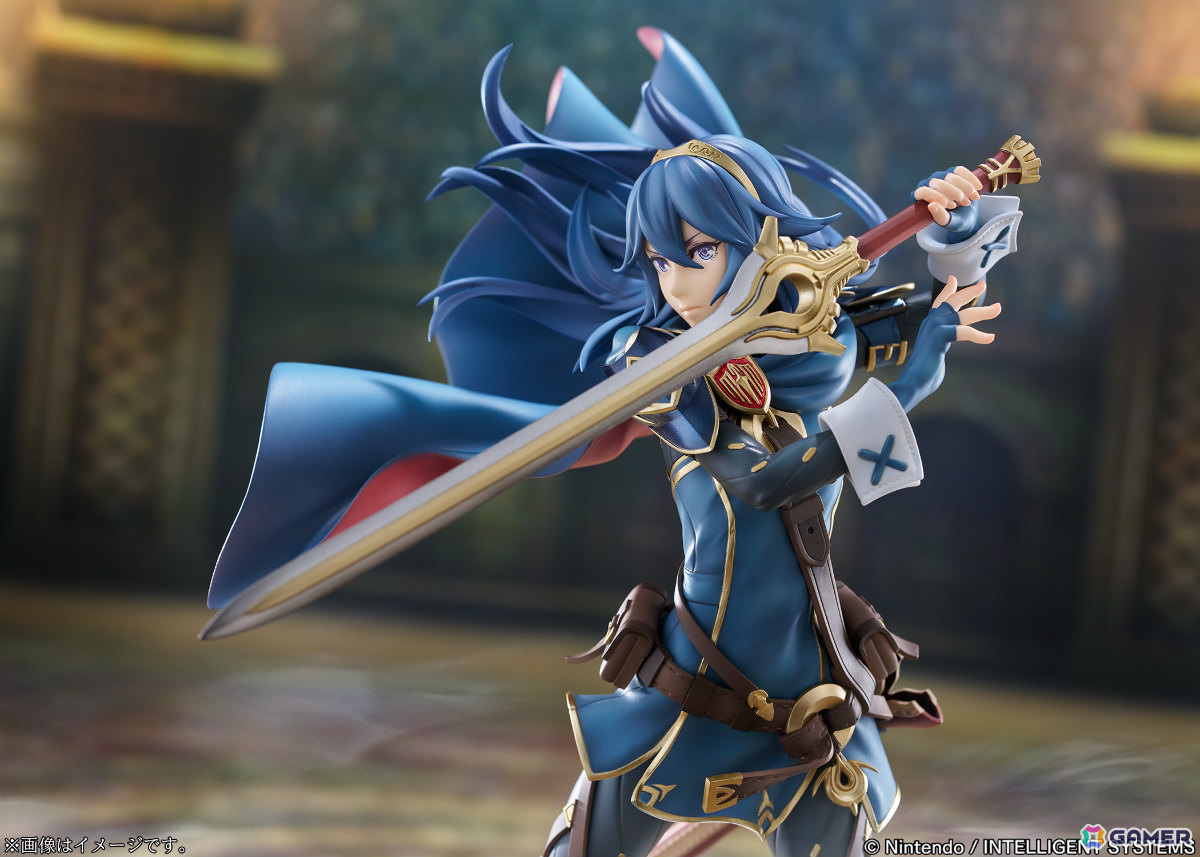 「ファイアーエムブレム 覚醒」のルキナが1/7スケールフィギュアで登場!仮面姿のパーツも付属の画像