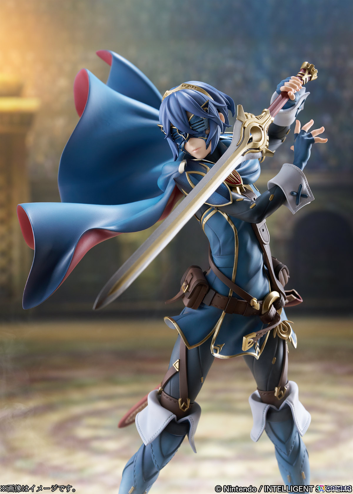 「ファイアーエムブレム 覚醒」のルキナが1/7スケールフィギュアで登場!仮面姿のパーツも付属の画像