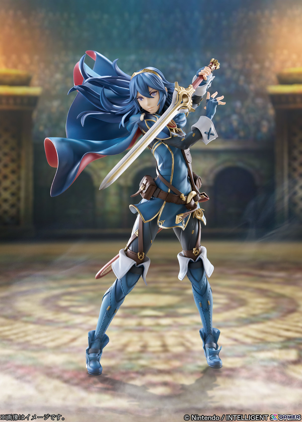 「ファイアーエムブレム 覚醒」のルキナが1/7スケールフィギュアで登場!仮面姿のパーツも付属の画像
