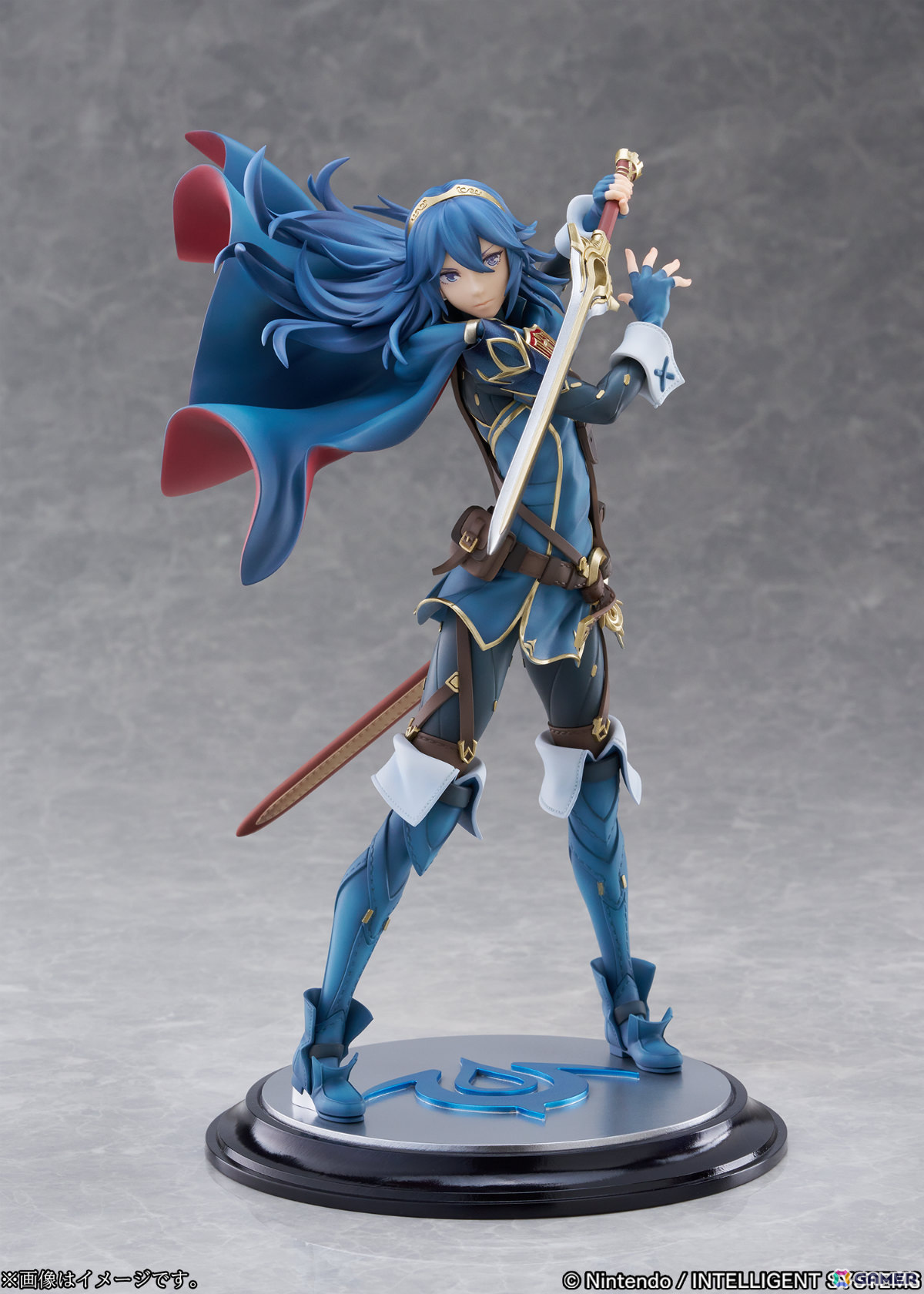 「ファイアーエムブレム 覚醒」のルキナが1/7スケールフィギュアで登場!仮面姿のパーツも付属の画像