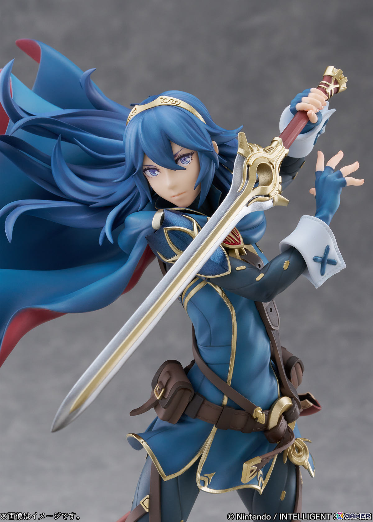 「ファイアーエムブレム 覚醒」のルキナが1/7スケールフィギュアで登場!仮面姿のパーツも付属の画像