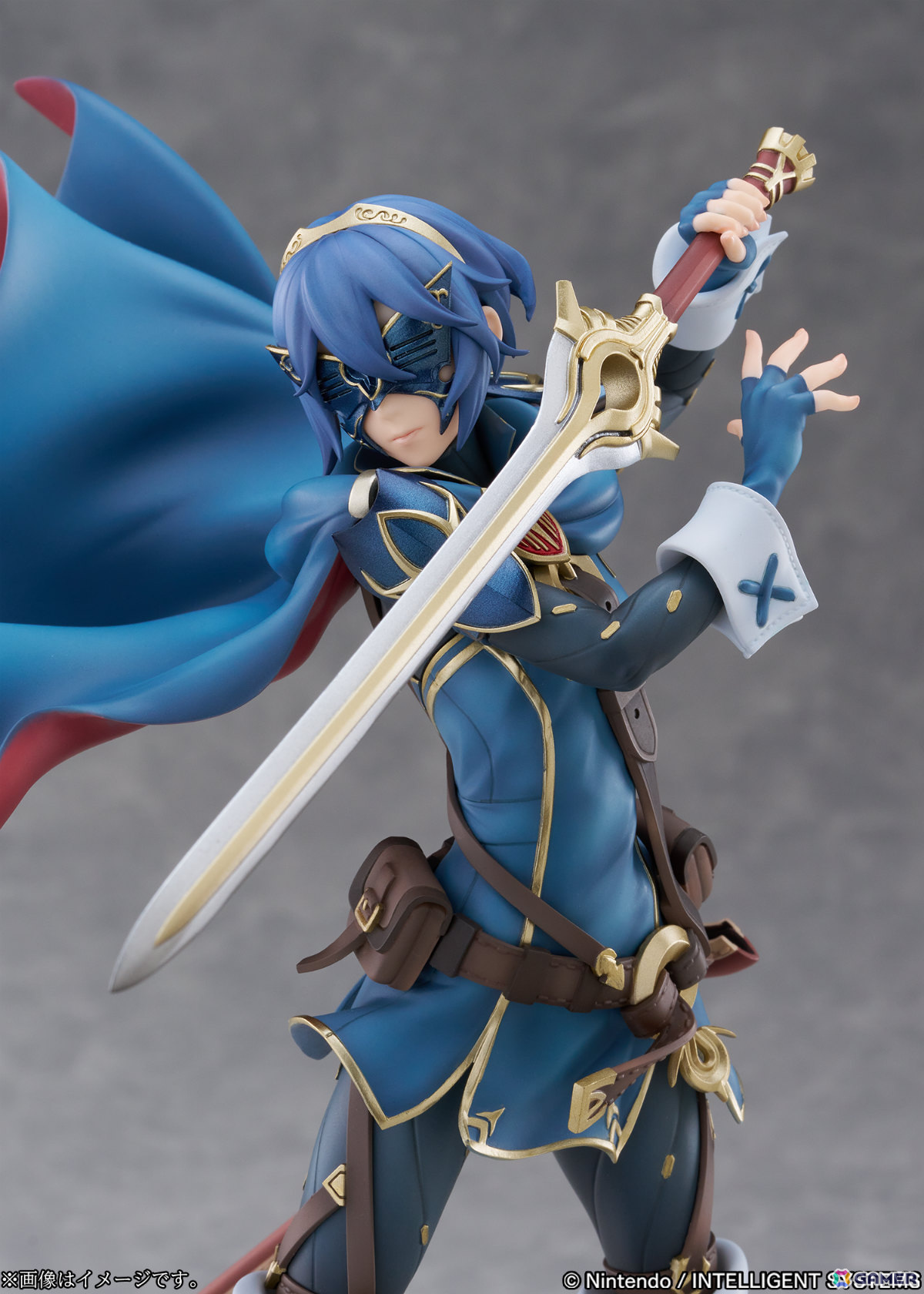 「ファイアーエムブレム 覚醒」のルキナが1/7スケールフィギュアで登場!仮面姿のパーツも付属の画像