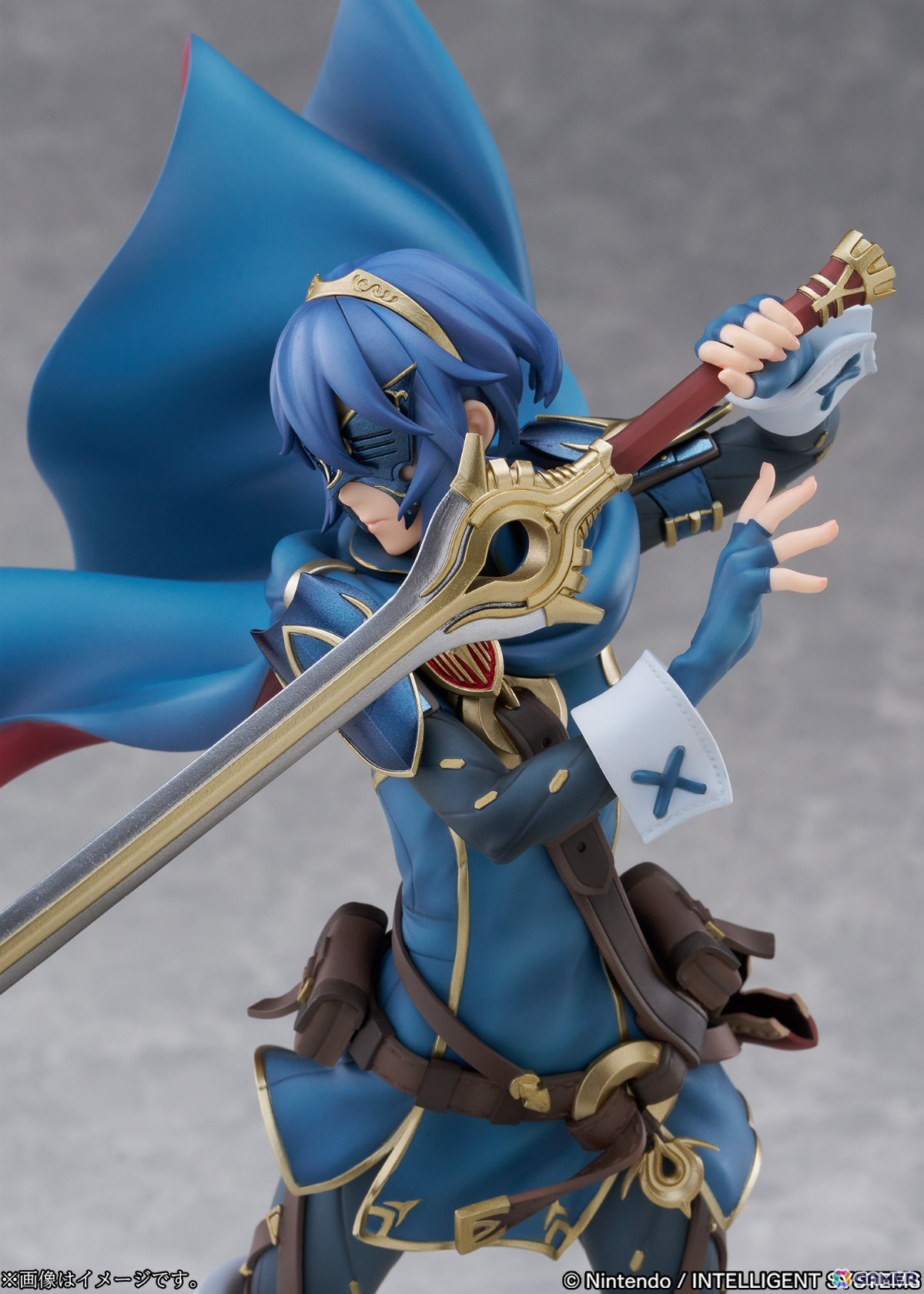 「ファイアーエムブレム 覚醒」のルキナが1/7スケールフィギュアで登場!仮面姿のパーツも付属の画像
