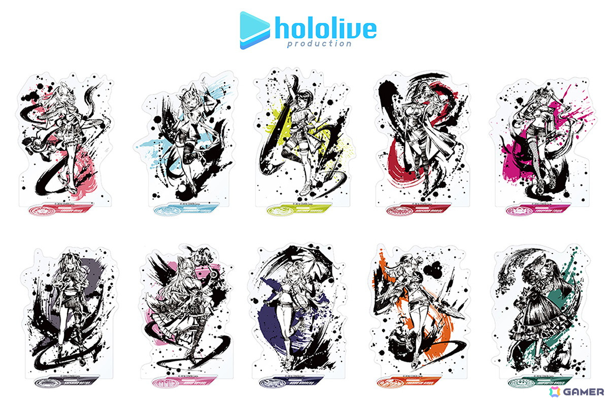 「ホロライブ」さくらみこさん、白上フブキさんたち10名の描き起こしイラストを使用したグッズが4月30日に発売!の画像