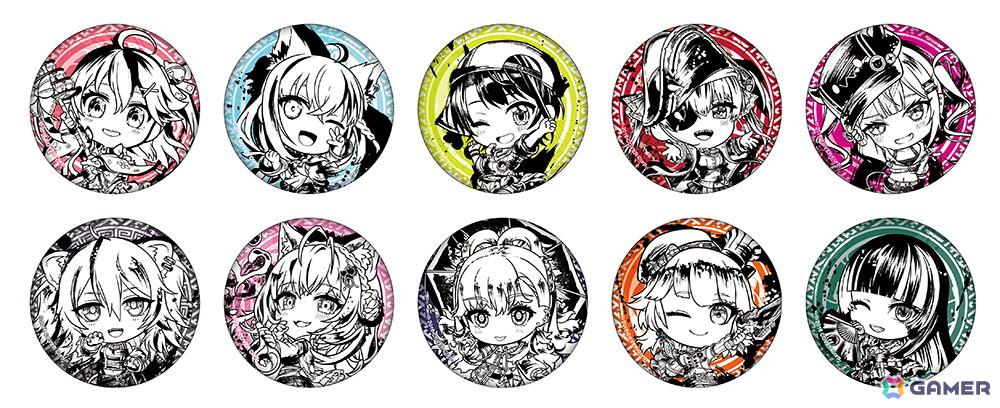 「ホロライブ」さくらみこさん、白上フブキさんたち10名の描き起こしイラストを使用したグッズが4月30日に発売!の画像