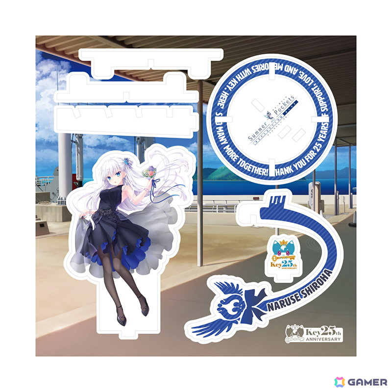 Summer Pockets RB 鳴瀬しろは(Key25th) 立体アクリルスタンド
