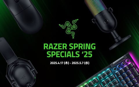 Razer、マウスやヘッドセットなど多数の製品が特別価格になるセール「Razer Spring Specials '25」を開催中！