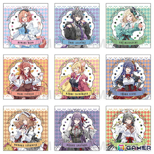 「ささやくように恋を唄う」ポップアップストアがゲーマーズで4月26日より開催!の画像
