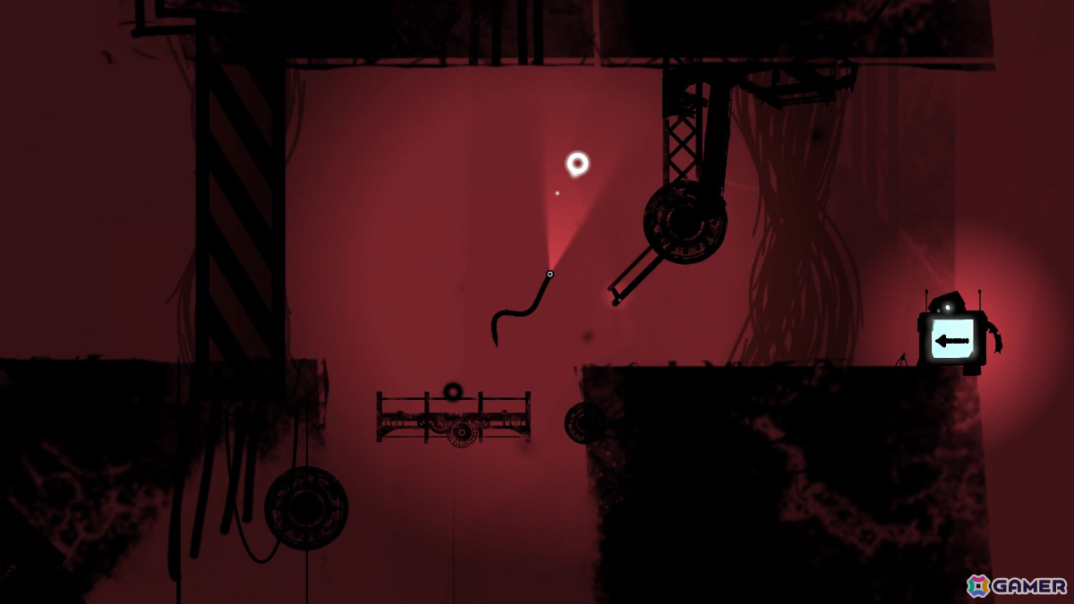 蛇を操り暗く深い世界を登る物理アクション「Slitherise」が4月23日にリリース――マウスのみで遊べる独特な操作性が特徴の画像6