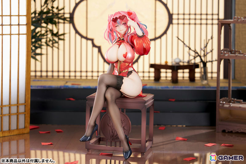 「アズレン」ブレマートンがセクシーなチャイナドレス姿で立体化!同シリーズのフォーミダブルと並べて飾ることもの画像