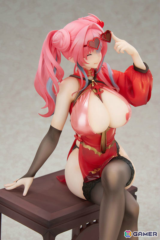 「アズレン」ブレマートンがセクシーなチャイナドレス姿で立体化!同シリーズのフォーミダブルと並べて飾ることもの画像