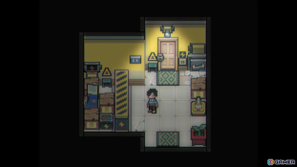 ブラウン管風のピクセルアートが特徴的なパズルADV「Illusion Box」がSteamでリリース！の画像
