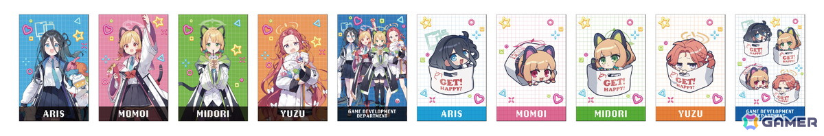 「ブルアカ」とタイトーステーションのコラボキャンペーンが5月17日より開催!アリス、モモイ、ミドリ、ユズのオリジナルプライズやグッズを展開の画像