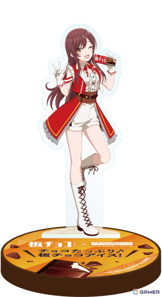 「アイドルマスター」シリーズ20周年と「板チョコアイス30周年」の記念コラボキャンペーンが4月28日より開催！春香や莉波たち6名がブランドアンバサダーに就任の画像