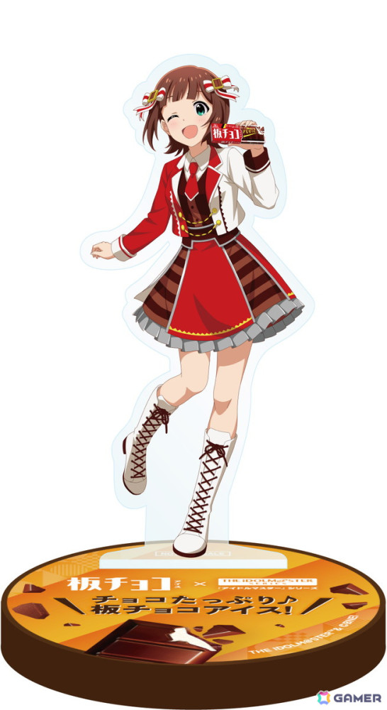 「アイドルマスター」シリーズ20周年と「板チョコアイス30周年」の記念コラボキャンペーンが4月28日より開催！春香や莉波たち6名がブランドアンバサダーに就任の画像