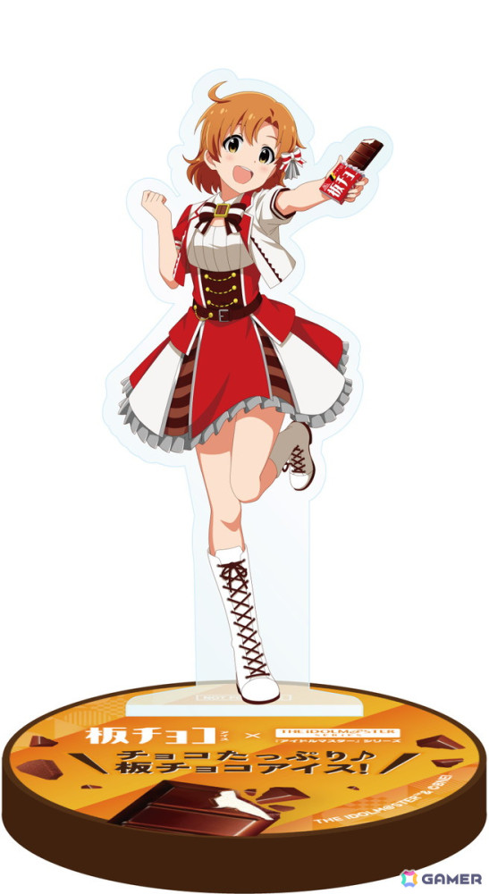 「アイドルマスター」シリーズ20周年と「板チョコアイス30周年」の記念コラボキャンペーンが4月28日より開催！春香や莉波たち6名がブランドアンバサダーに就任の画像