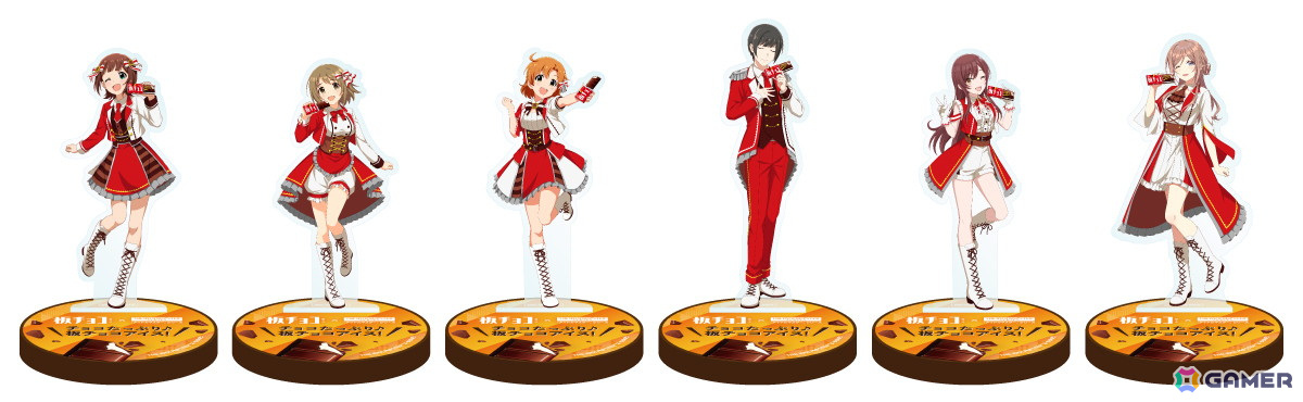 「アイドルマスター」シリーズ20周年と「板チョコアイス30周年」の記念コラボキャンペーンが4月28日より開催！春香や莉波たち6名がブランドアンバサダーに就任の画像