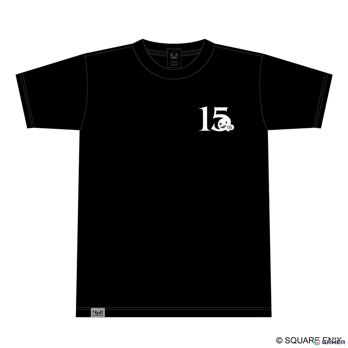 「NieR」シリーズより15周年記念ロゴをデザインしたキーホルダーやTシャツが登場!1,000ピースジグソーパズル、トランプなどもの画像
