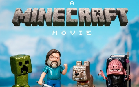 「マインクラフト／ザ・ムービー」公開記念でTOHOシネマズ限定販売のフィギュアセットが登場！ゲーム版と映画版の2種がラインナップ