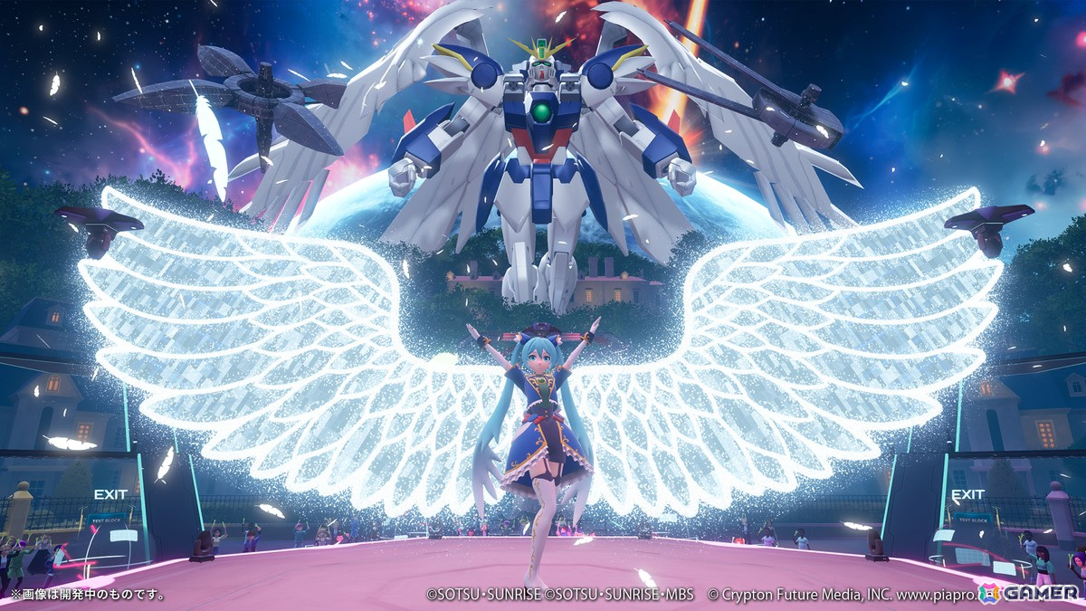 「ガンダムメタバース 第4回」が期間限定オープン！初音ミクコラボのライブも含めて無料で体験可能の画像