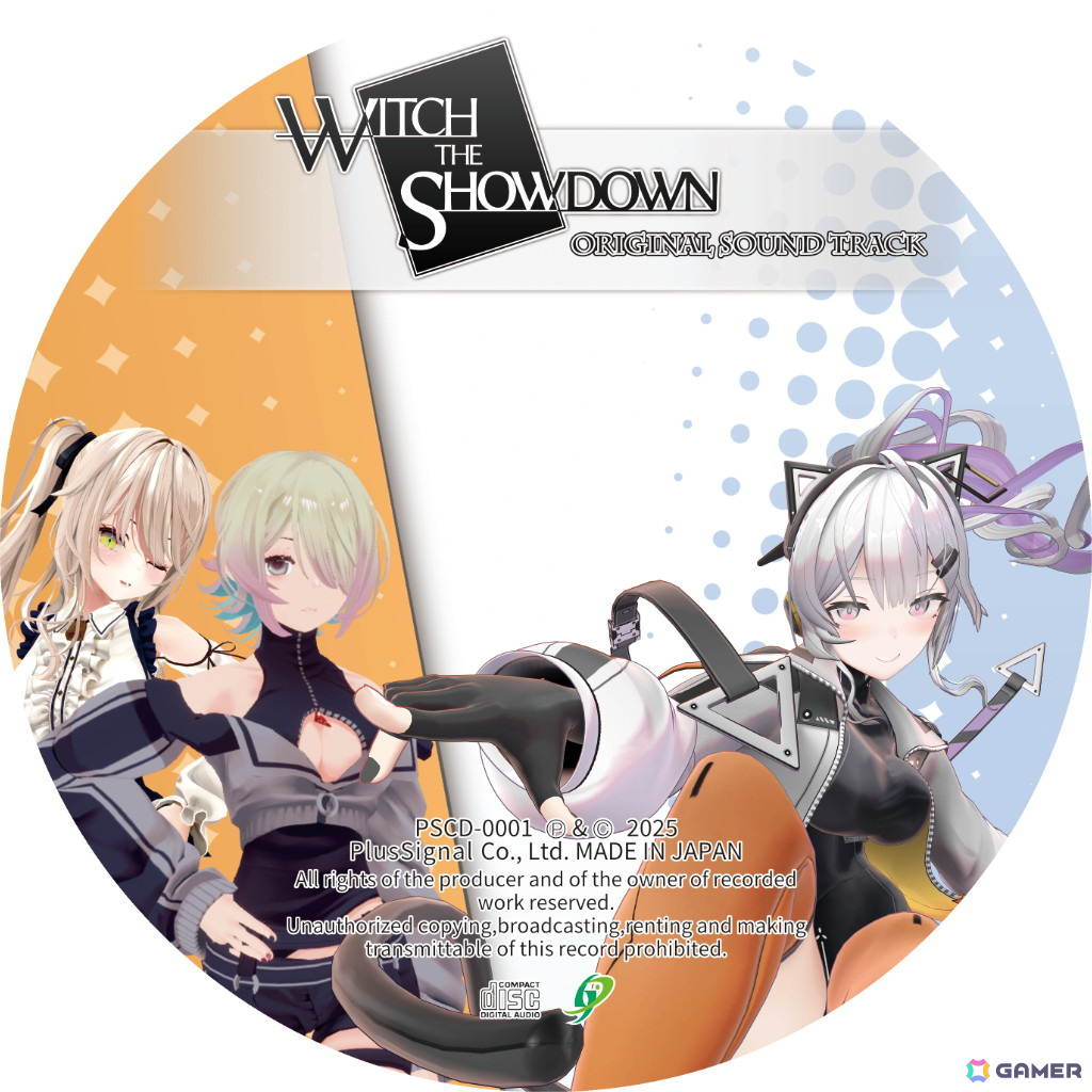 「Witch the Showdown」のサウンドトラックがゲーム本編配信前に「東京ゲーム音楽ショー2025」にて先行販売!の画像