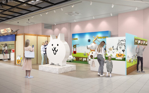 「にゃんこ大戦争＠サクラステージ にゃんこ大SHOW展」が入場無料で4月24日より開催！初公開となるグッズ展示やフォトスポットなどを展開