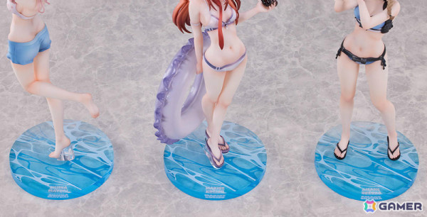 「シュタインズ・ゲート」紅莉栖、まゆり、鈴羽の3人が水着姿で立体化！セット限定特典としてタペストリーが付属の画像15