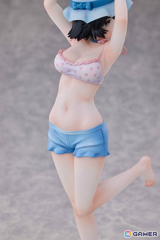 「シュタインズ・ゲート」紅莉栖、まゆり、鈴羽の3人が水着姿で立体化!セット限定特典としてタペストリーが付属の画像