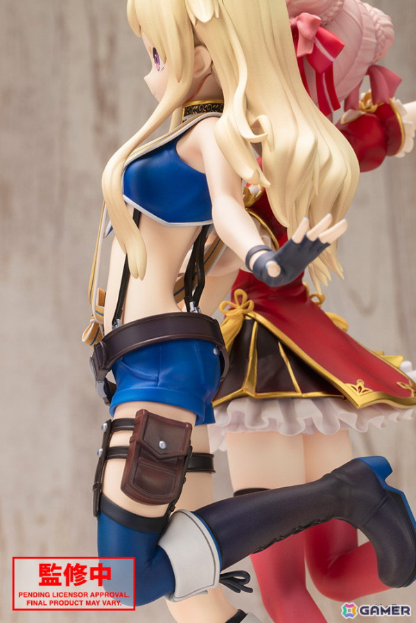 ヒメヒナの1/7スケールフィギュアが登場！田中ヒメさんと鈴木ヒナさんの二人が腕を組み、今にも仲良く飛び出してきそうな姿で立体化の画像