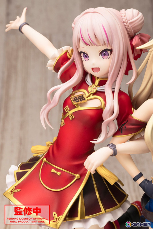 ヒメヒナの1/7スケールフィギュアが登場！田中ヒメさんと鈴木ヒナさんの二人が腕を組み、今にも仲良く飛び出してきそうな姿で立体化の画像