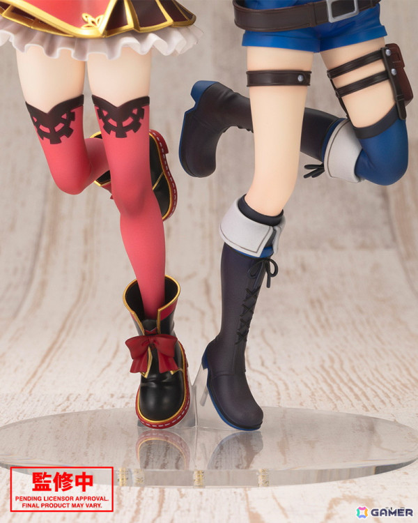 ヒメヒナの1/7スケールフィギュアが登場！田中ヒメさんと鈴木ヒナさんの二人が腕を組み、今にも仲良く飛び出してきそうな姿で立体化の画像