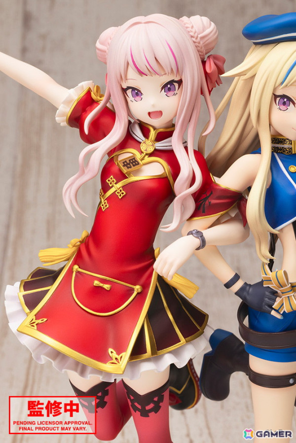 ヒメヒナの1/7スケールフィギュアが登場！田中ヒメさんと鈴木ヒナさんの二人が腕を組み、今にも仲良く飛び出してきそうな姿で立体化の画像