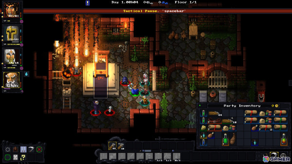 一時停止中にコンボを叩き込むダンジョン探索ローグライク「Escape the Mad Empire」の早期アクセス版がリリース！の画像