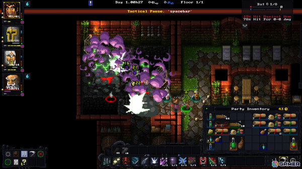 一時停止中にコンボを叩き込むダンジョン探索ローグライク「Escape the Mad Empire」の早期アクセス版がリリース！の画像