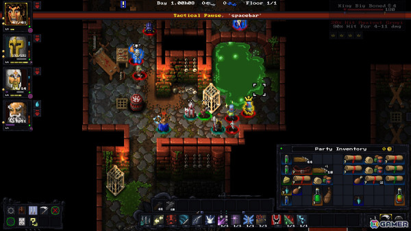 一時停止中にコンボを叩き込むダンジョン探索ローグライク「Escape the Mad Empire」の早期アクセス版がリリース！の画像
