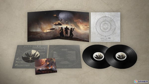 「Destiny 2」オリジナルサウンドトラック第1弾レコードコレクションの先行予約受付が実施中！インサートカードとゲーム内エンブレム「ニードルドロップ」が付属の画像1