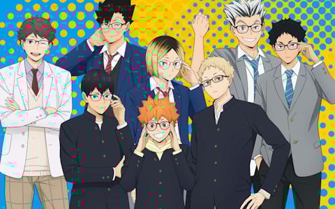 「Zoff」×アニメ「ハイキュー!!」コラボメガネの受注販売がスタート！メガネ姿の描き下ろしビジュアルやフレームデザインも公開に