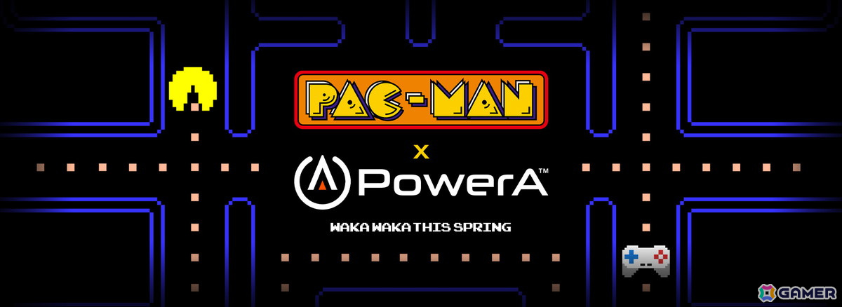 PowerAより「パックマン」の45周年を記念したXboxコントローラーが4月25日に発売！蓄光やブラック・UVライトで発光する特別仕様にの画像