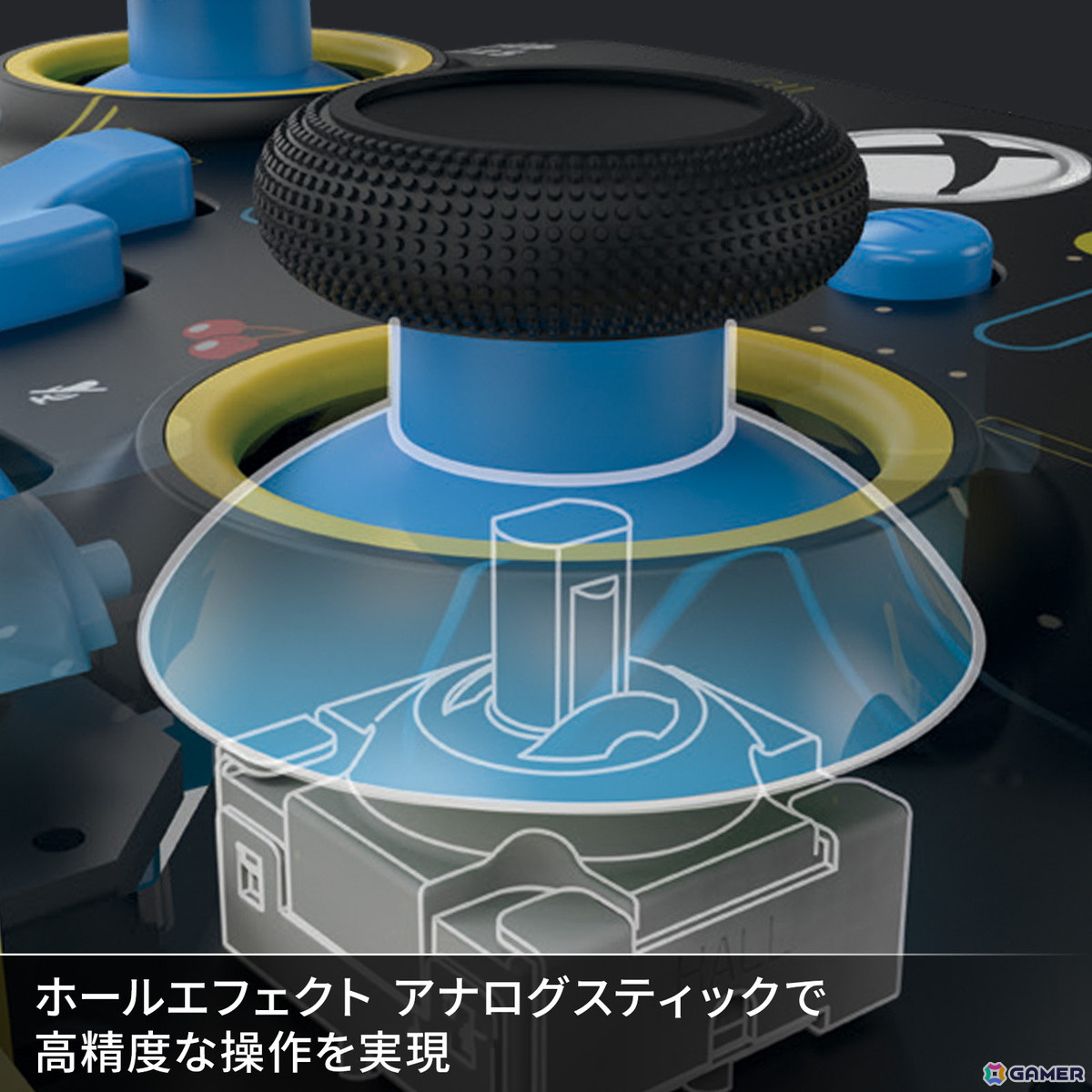 PowerAより「パックマン」の45周年を記念したXboxコントローラーが4月25日に発売！蓄光やブラック・UVライトで発光する特別仕様にの画像7