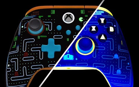 PowerAより「パックマン」の45周年を記念したXboxコントローラーが4月25日に発売！蓄光やブラック・UVライトで発光する特別仕様に