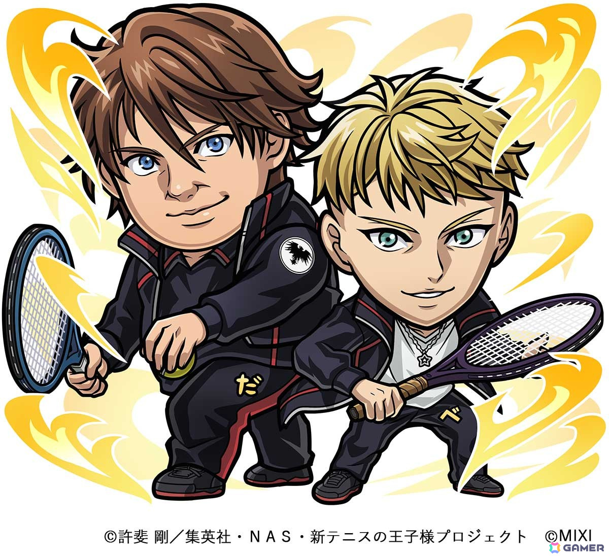 「コトダマン」×アニメ「新テニスの王子様」コラボが4月25日スタート!「越前リョーマ」「不二周助」「跡部景吾」「幸村精市」「白石蔵ノ介」などがコラボ召喚にの画像